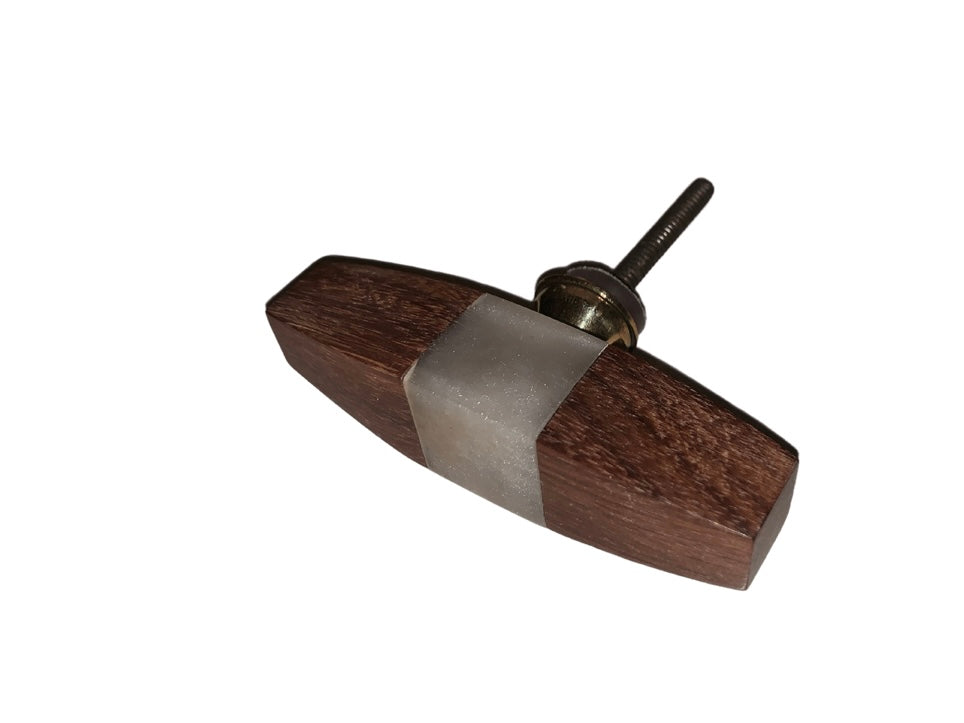 Wood & Resin T Bar Handle