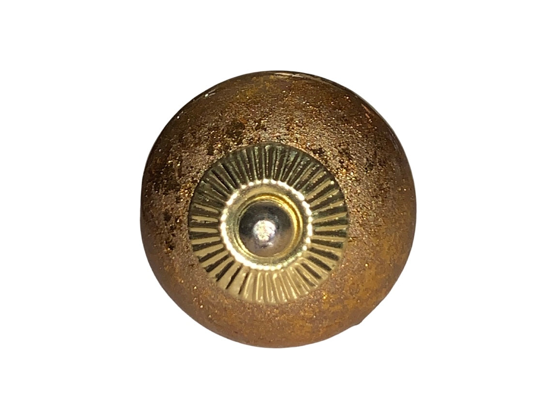 Sparkly Gold Knob