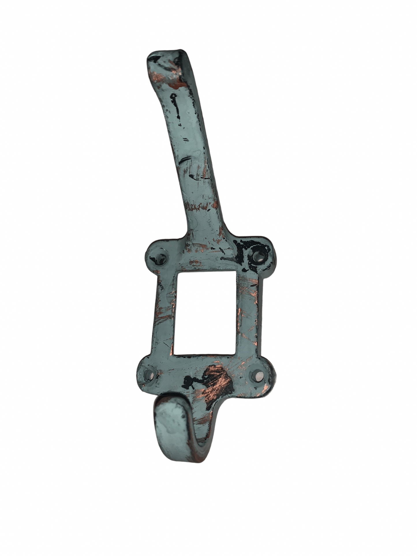 Antique Sage Green Label Frame Wall Hooks