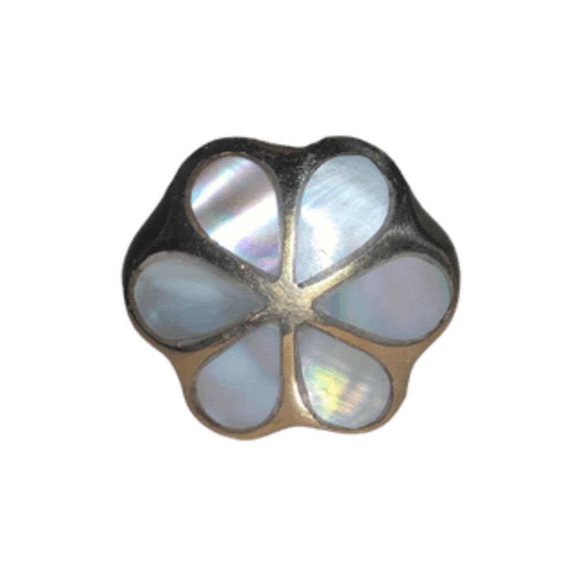 Alyssum Flower Pearl Inlay Drawer Knobs